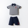 U.S. Polo ASSN komplet majica i šorts Navy 5886