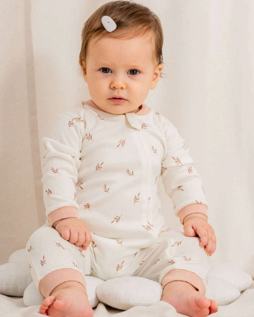 Kidaxi Organic pidžama  za bebe Natural vel.80 4201