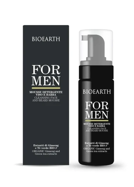 BIOEARTH MEN - Pena za brijanje i čišćenje lica 6499