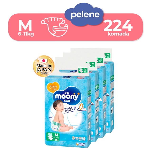 Moony Airfit M pelene MegaBox 3026