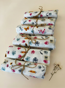 Wowo Tetra pelena od muslina Cvetiči 100x75