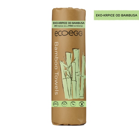 ECOEGG eko-krpice od bambusa, 20 krpica 2463