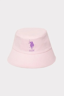 U.S. Polo ASSN šešir za bebe roze