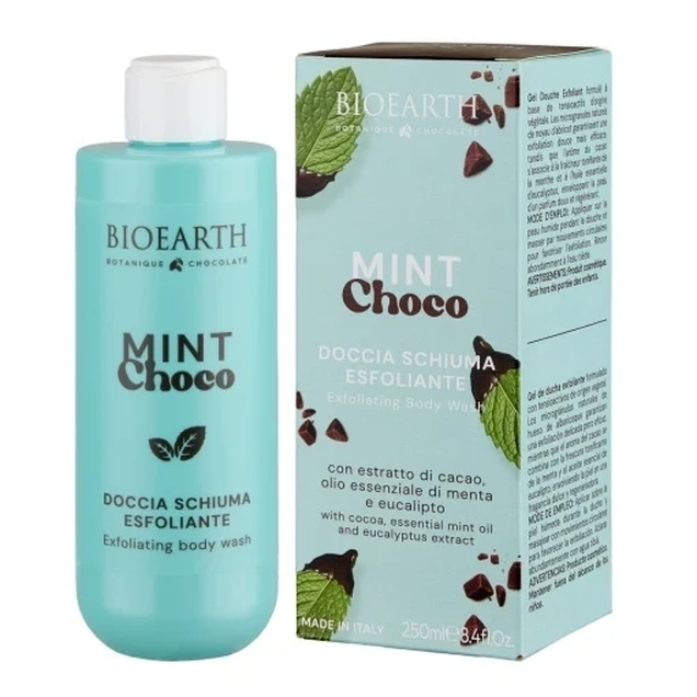 BIOEARTH Gel za tuširanje sa prirodnim skrabom - Mint/Čoko 6568