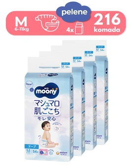 Moony Airfit M pelene MegaBox