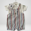 U.S. Polo ASSN komplet majica i kombinezon Rugby Multi Stripe 92-98 (24-36 mes) 5391