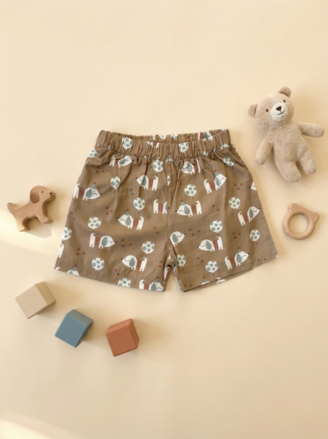 Kidaxi komplet majica i šorts za bebe 5489