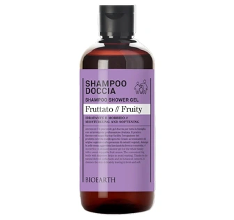 BIOEARTH Gel za tuširanje i šampon za celu porodicu - VOĆKICE 500ml - FAMILY linija