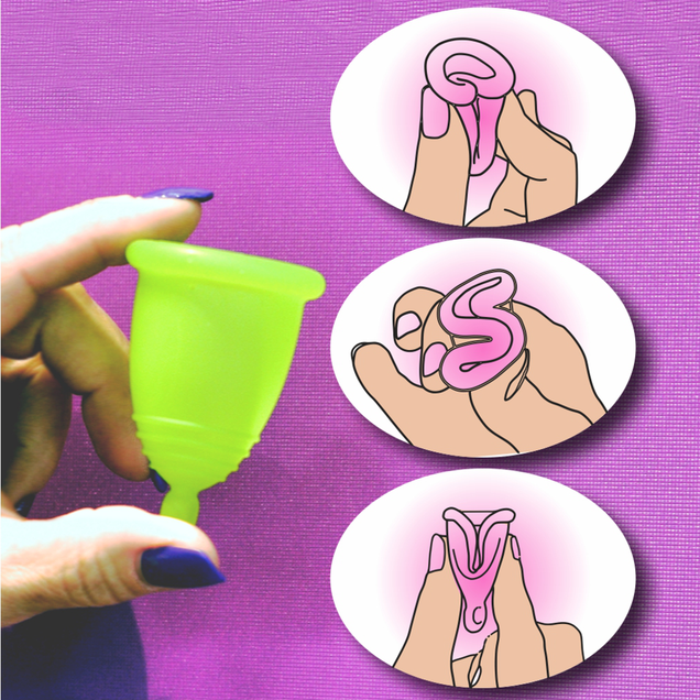 Menstrualne čašice Me Luna veličina XL - Providna (Sport) 2579