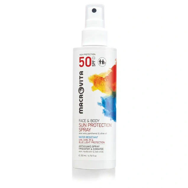 Macrovita  Family sprej za zaštitu od sunca za lice i telo SPF 50 6670