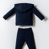 U.S. Polo ASSN komplet 3/1 Deep Blue: pantalone, majica i duks USB2903 5929