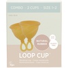 Menstrualna čaša Hevea Loop Cup Combo (vel. 1 i 2) 1695