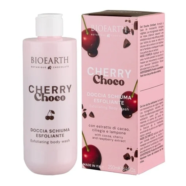BIOEARTH Gel za tuširanje sa prirodnim skrabom - Trešnja/Čoko 6554