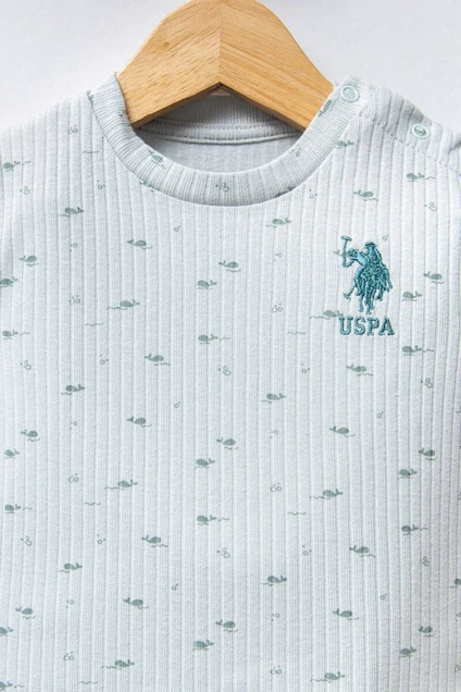 U.S. Polo ASSN Komplet Golf Icon majica i pantalone USB 2311 5639
