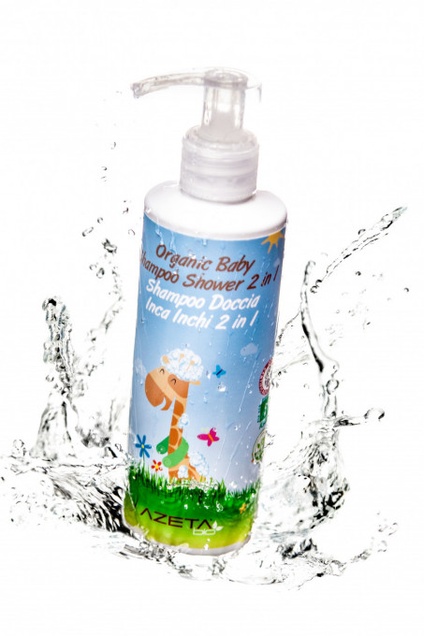 AZETA BIO ORGANSKA ULJANA BEBI ŠAMPON/KUPKA 500ML, 0m+ 3756