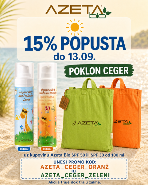 Poklon Azeta Bio ceger Zeleni