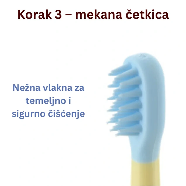 Richell Set za učenje pranja zuba 3+ meseca 5811