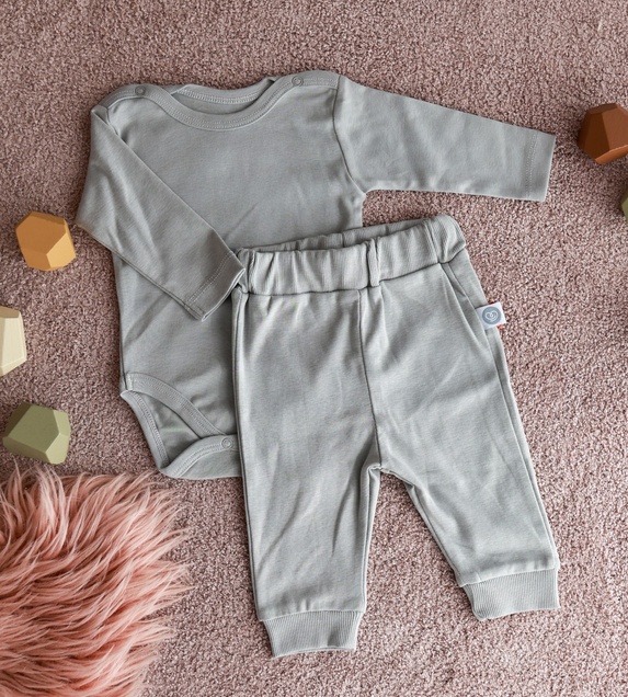 Wowo trenerka donji deo 74 (6-9 meseci) (Siva) 4808