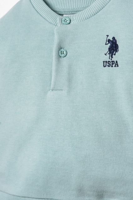 U. S Polo ASSN Komplet trenerka 2/1 Magic Mint USB3169 7040