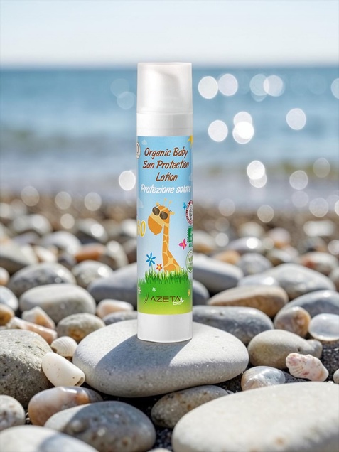 Azeta Bio Organski bebi i dečji losion za zaštitu od sunca SPF50, 0m+ 100 ml 6615