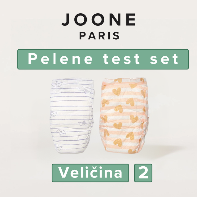 Joone Paris Iconic pelene TEST SET veličina 2 5114