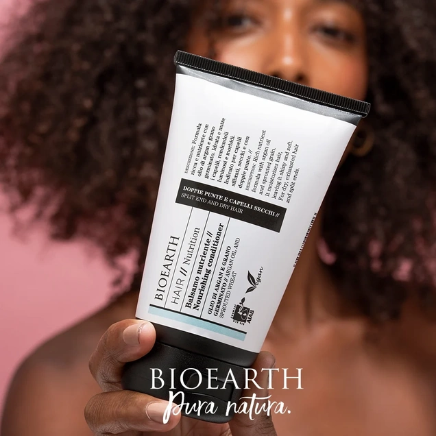 BIOEARTH Hranljivi balzam za suvu i dehidriranu kosu i ispucale krajeve 6536