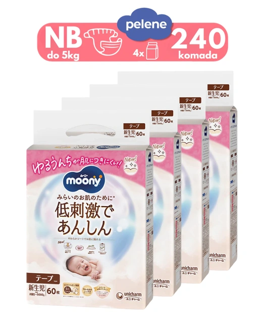 Moony Natural Newborn MegaBox 3014