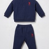 U. S Polo ASSN Komplet trenerka 2/1 Heritage Navy Set USB3169  (teget) 6846