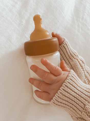 Staklena flašica sa širokim otvorom za bebe 150 ml, 2 kom 1909