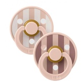 BIBS STUDIO Colour Block Blush mix 0-6M a2