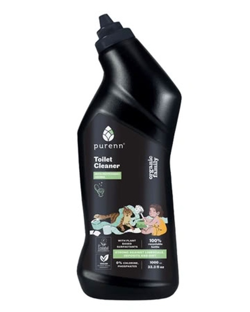 Ekološko sredstvo za čišćenje toaleta sa svežom aromom nane 1L - Purenn Organic Family 7102
