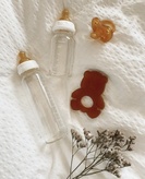 Staklena flašica Hevea 120ml, 2 kom