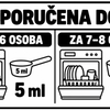 Happy Elephant gel za mašinsko pranje sudova dopuna 800 ml/80 pranja 7130