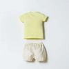 U.S. Polo ASSN Komplet majica i šorts Limoncello dream USB3025 5550