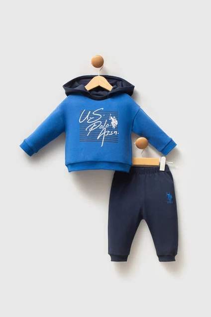 U.S. Polo ASSN dečija trenerka Royal Blue 2/1 5532