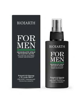 BIOEARTH MEN - Dezodorans u spreju bez alkohola