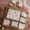 Bubbles set 10/1 za novorođenče od organskog pamuka (Duga) 3792