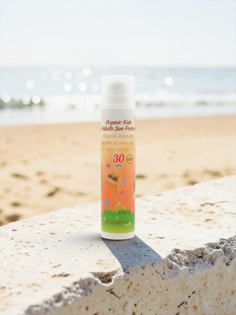 Azeta Bio Organski losion za decu i odrasle zaštitu od sunca SPF 30 100 ML 6613