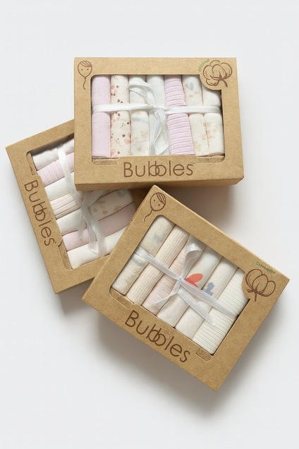 Bubbles set krpica od organskog pamuka 7/1 5546