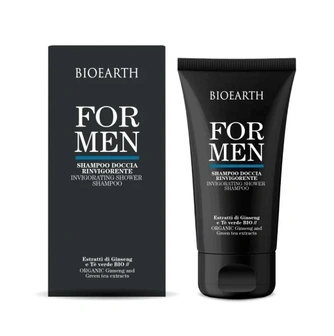 BIOEARTH MEN - Gel za tušitanje i šampon 2u1