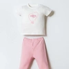 U.S. Polo ASSN komplet trenerka sa majicom Blush Heart 5541