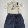 U.S. Polo ASSN Komplet Yacht club majica i šorts  ) 5531