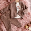 SWEETMELISA komplet trenerka sa majicom 3/1 (braon) 62 (0-3 mes) 4666