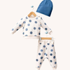 Bubbles komplet od organskog pamuka 3/1 (planete) 86 (12-18  mes) 4722
