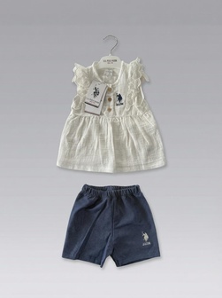 U.S. Polo ASSN Komplet Vintage Polo šorts i košuljica