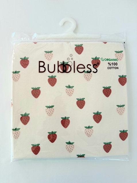 Bubbles pokrivač od organskog pamuka Jagoda 4298