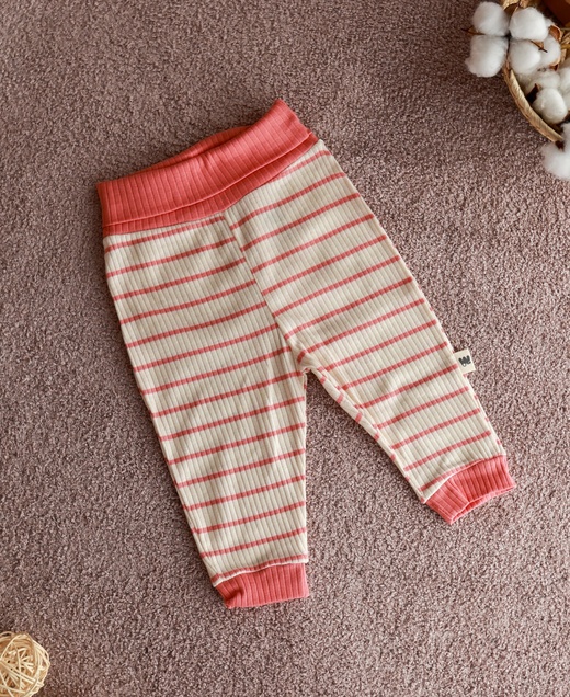 WOWO rebrasta trenerka donji deo (roze) 86 (12-18  mes) 4613