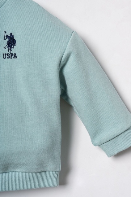 U. S Polo ASSN Komplet trenerka 2/1 Magic Mint USB3169 7041
